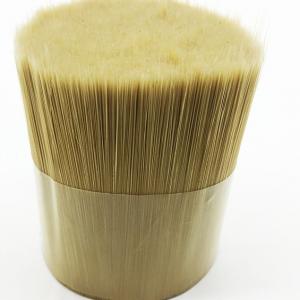 PBT tapered imitated white bristle synthetic filament for paintbrushs 