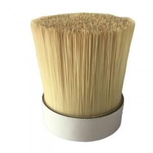 White bristle imitated PET hollow synthetic filament for cheap flat paint brushes